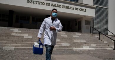 Chile registra un número récord de contagios diarios de covid-19 con casi 9.500 nuevos casos