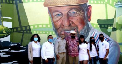 Develizan un mural en honor a Freddy Ginebra