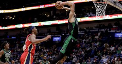 Horford anota ocho puntos en triunfo de los Celtics ante Pelicans