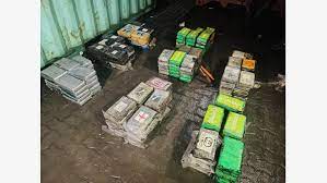 DNCD ocupa 273 paquetes de supuesta cocaína en el puerto de Caucedo