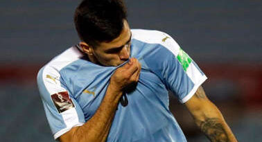 Maxi Gómez al llegar a Uruguay: “Siempre es un orgullo poder vestir esta camiseta”