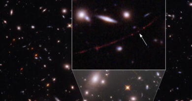 El telescopio Hubble descubre Earendel, la estrella más antigua y lejana detectada hasta el momento