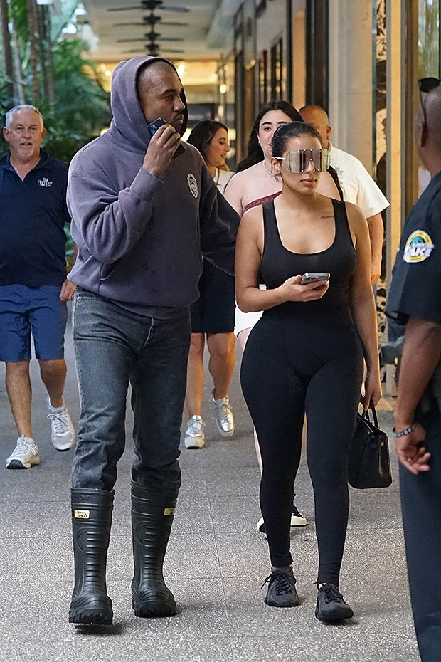 Kanye West se encuentra de visita en Rep.Dom con su nueva novia