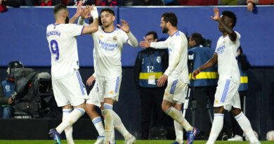 El Real Madrid se acerca al título de LaLiga con una victoria contra el Osasuna