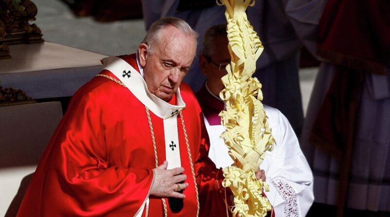 El papa Francisco pide una "tregua pascual" y paz a través de "una verdadera negociación" en Ucrania