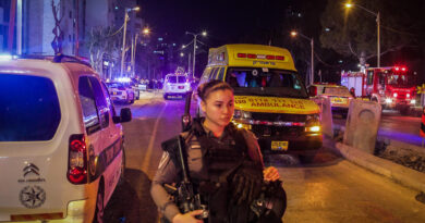 Reportan varios heridos por un tiroteo en el centro de Tel Aviv