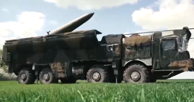 Rusia muestra el lanzamiento de misiles Iskander contra objetivos ucranianos