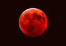 La Luna se tiñó de rojo en un espectacular eclipse total lunar