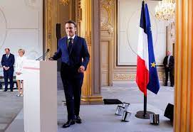 Emmanuel Macron fue investido para un segundo mandato como presidente de Francia