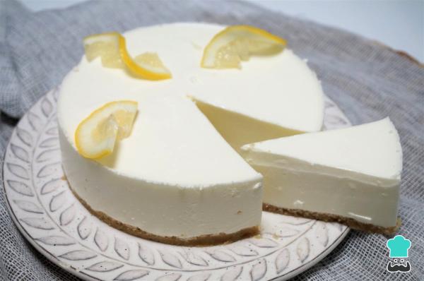 Receta de Tarta de limón sin queso