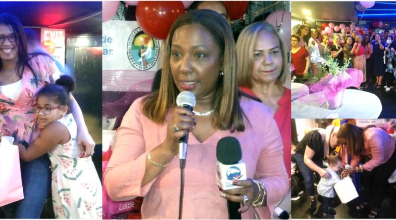 El PRD agasaja docenas de madres dominicanas en emotivo acto con música, rifas y cena