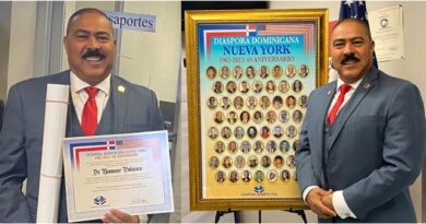 Reconocen a Polanco como líder sobresaliente del exterior en evento 60 Años de la Diáspora Dominicana en Nueva York