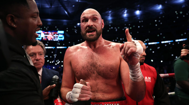 El campeón de boxeo de los pesos completos Tyson Fury confirma su retiro