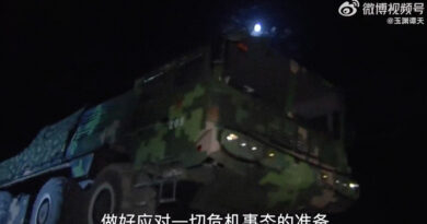 Primeras imágenes de los ejercicios militares de China cerca de Taiwán