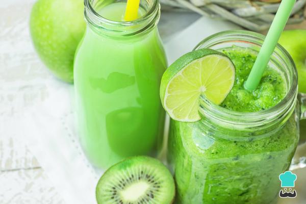 13 jugos verdes para adelgazar y quemar grasa