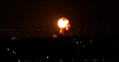 Israel bombardeó un búnker utilizado por el grupo terrorista Hamás en respuesta a los ataques lanzados desde Gaza