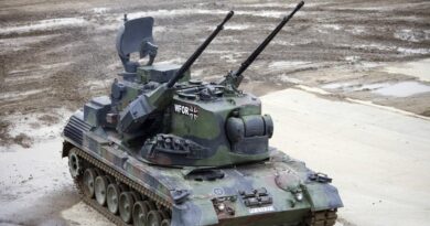 Alemania suministra 30 sistemas antiaéreos Gepard a Ucrania