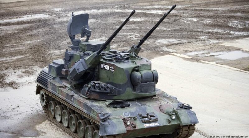 Alemania suministra 30 sistemas antiaéreos Gepard a Ucrania