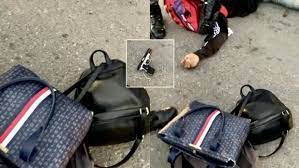 Policías matan delincuente que portaba varias carteras de mujer en El Almirante