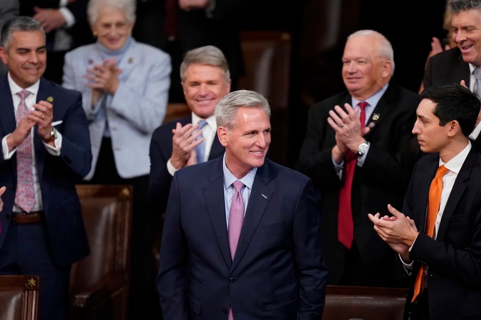 El republicano Kevin McCarthy fue electo presidente de la Cámara de Representantes de EEUU