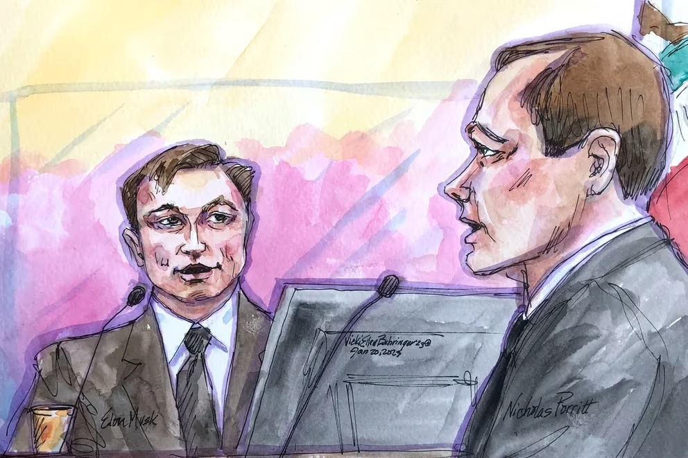 Juicio contra Elon Musk: el empresario negó que haya una relación entre su tuit del 2018 y el valor real de Tesla