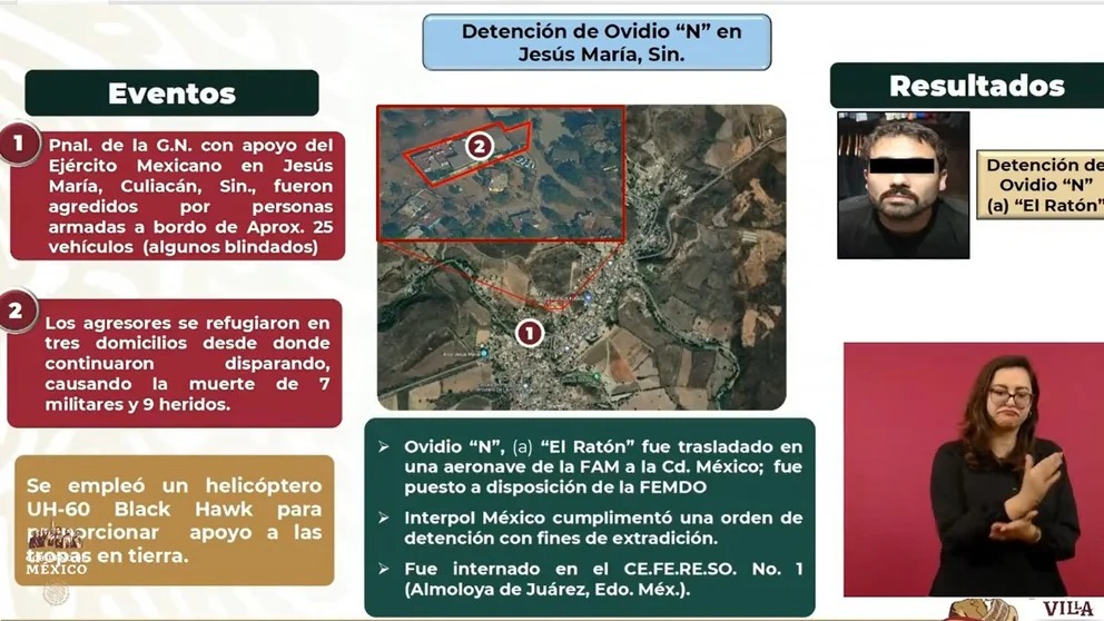 MEXICO EN FUEGO: Los detalles de la captura de Ovidio Guzmán: 29 muertos, un black hawk y armas de alto poder