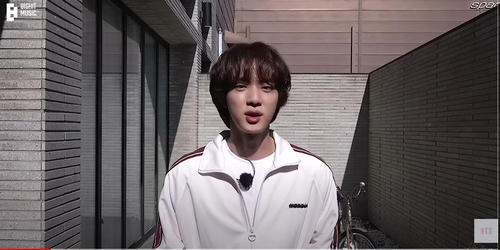 Jin de BTS publica un mensaje especial para sus fanes en YouTube