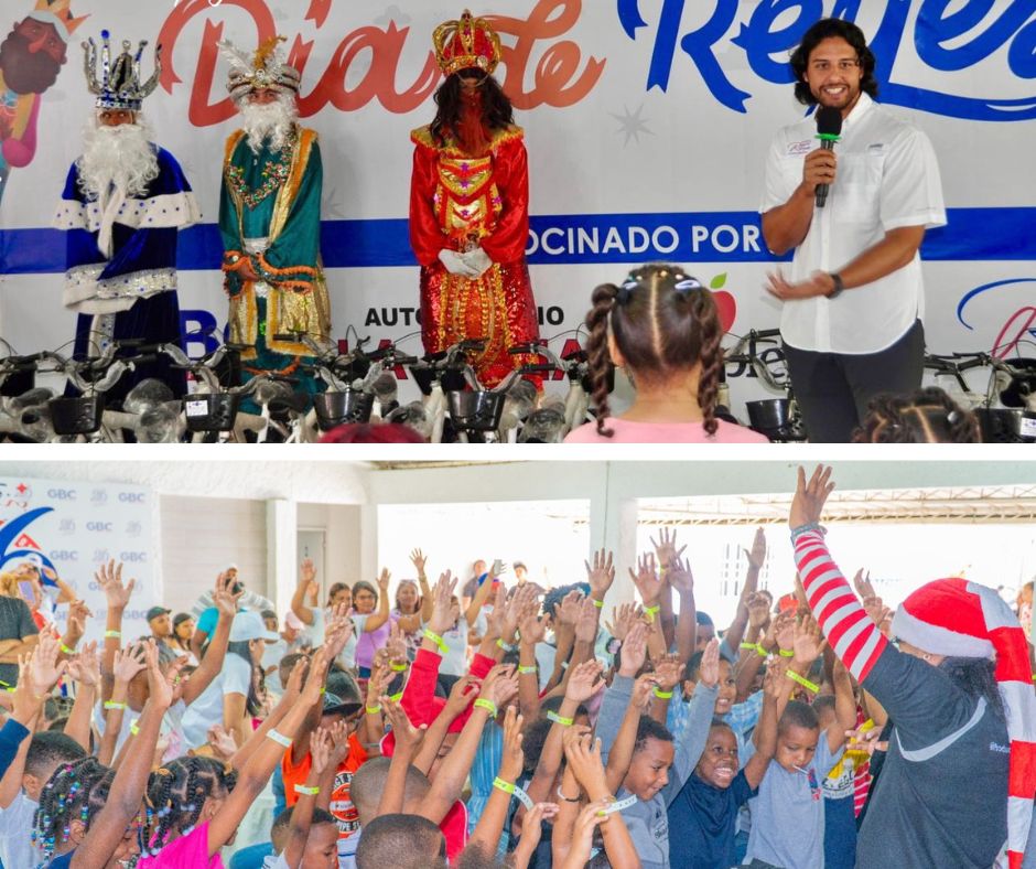 Fundación Raymond Rodríguez celebra Día de Reyes a cientos de niños