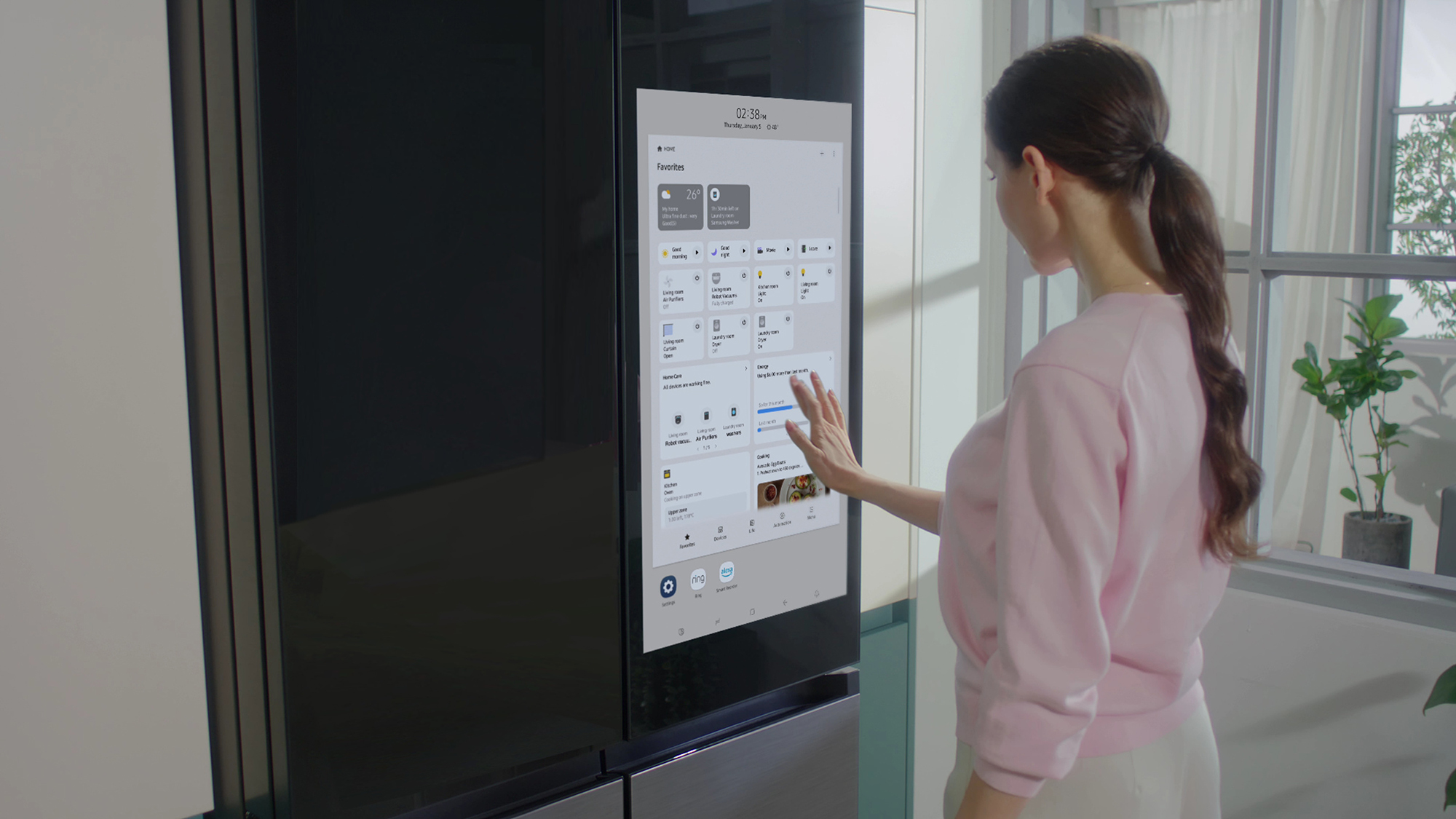 Samsung presenta una nueva línea Bespoke para experiencias de cocina conectadas y personalizadas en CES 2023 