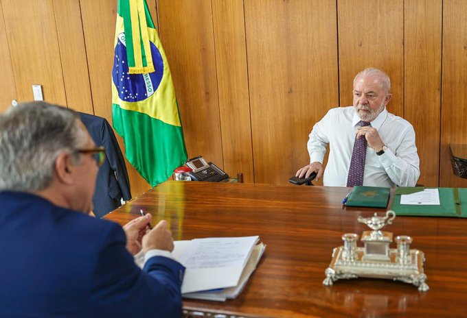 Lula comparte la primera imagen de sus reuniones con los ministros en el Palacio de Planalto