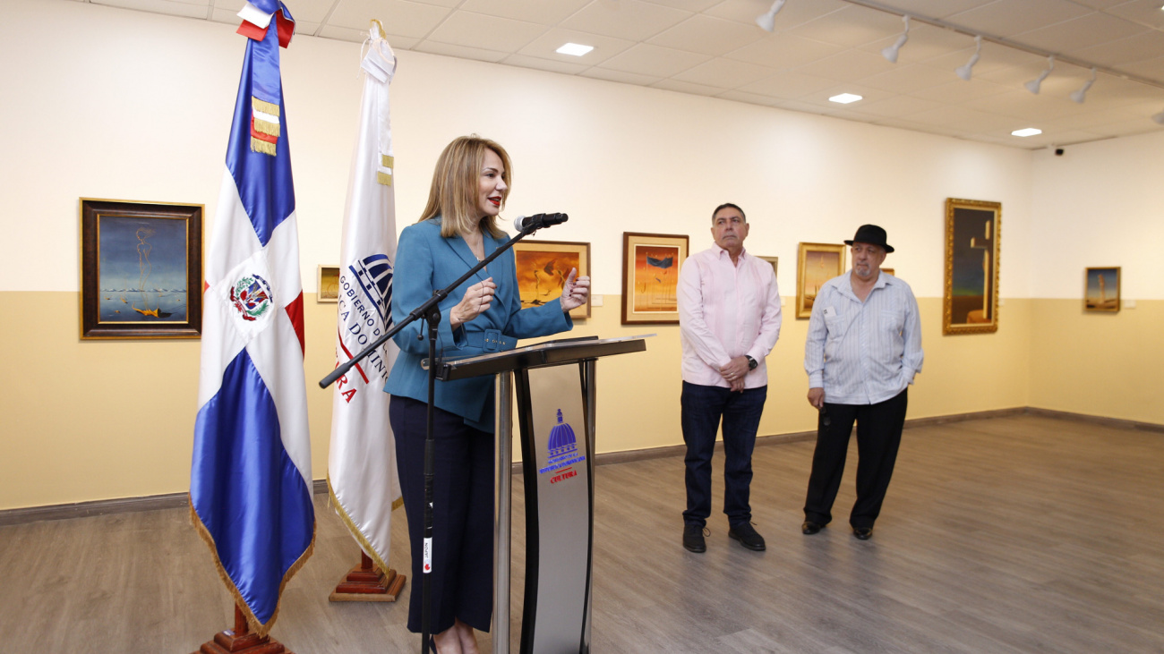 Ministerio de Cultura inaugura exposición “Jorge Noceda Sánchez, su imaginario surreal”