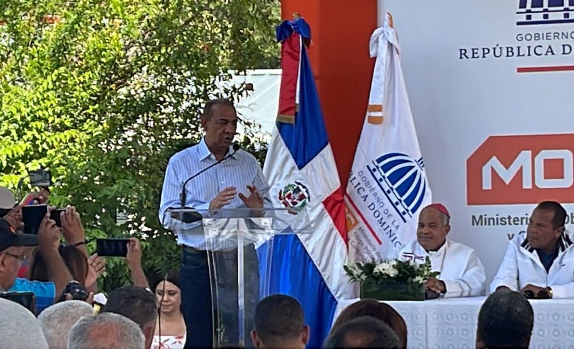 Obras Públicas deja iniciados trabajos construcción de puente Cangrejo en Puerto Plata