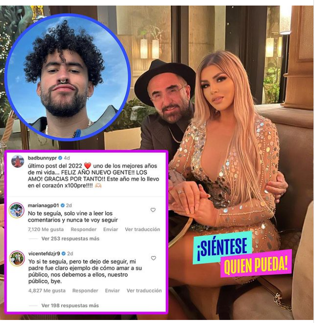“Es ser un majadero y malcriado”: Así llamo Alejandra Jaramillo a Bad Bunny por incidente con una fan