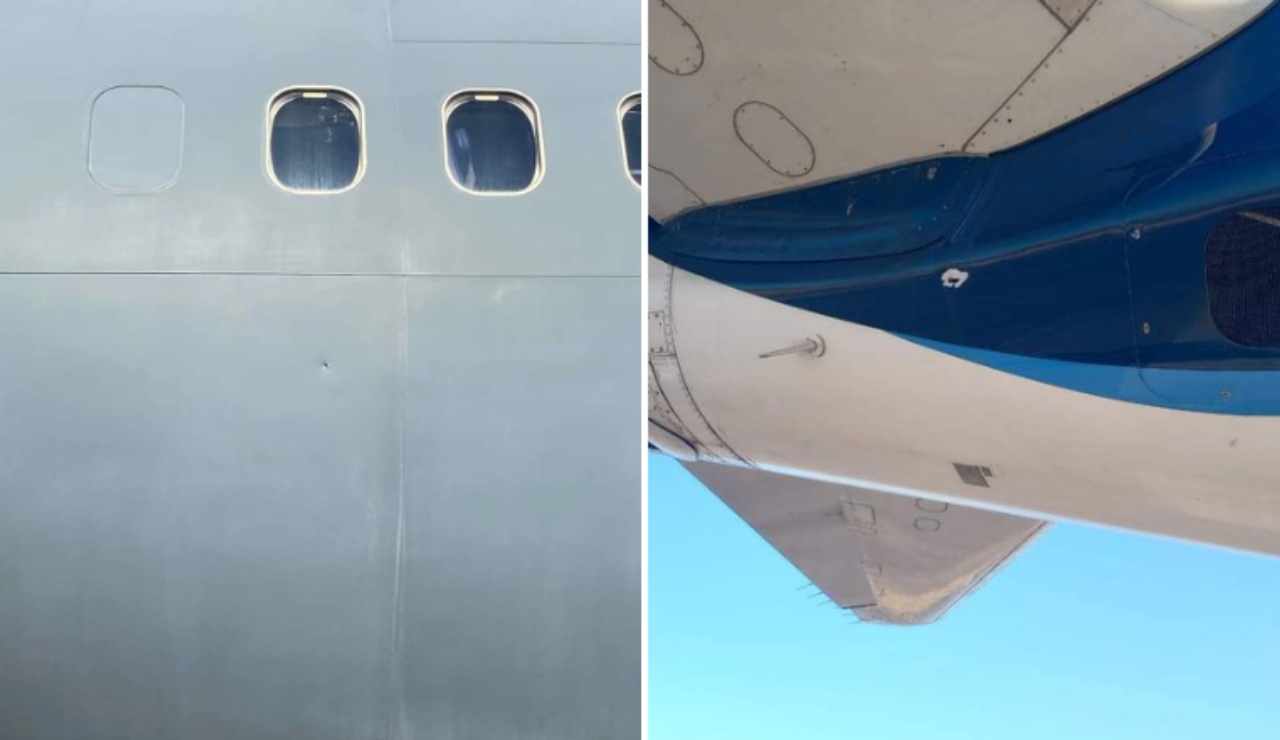 Un avión comercial de Aeroméxico recibe impactos de bala en el aeropuerto de Culiacán