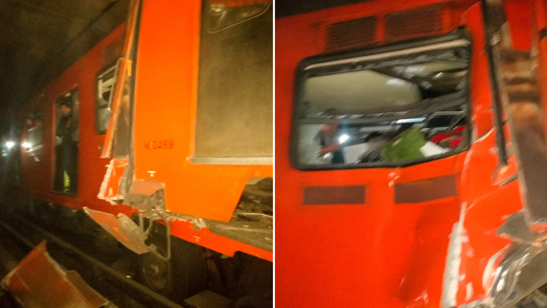 Un muerto y al menos 10 heridos tras choque de trenes en el metro de Ciudad de México