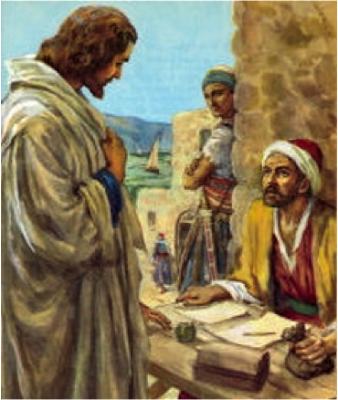 PALABRA DE DIOS SABADOS DE LECTURA Le dijo: "Sígueme". Él se levantó y lo siguió.