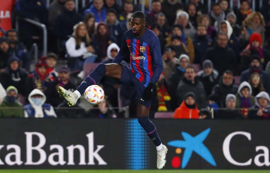 El Barcelona pierde a Ousmane Dembélé por lesión de muslo