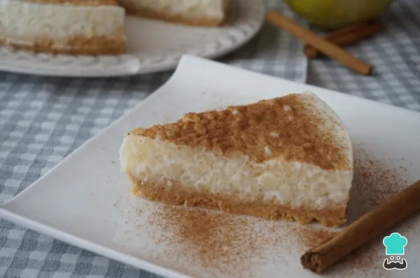 Receta de Tarta de arroz con leche
