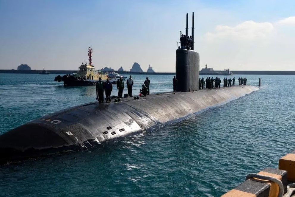 Un submarino nuclear de EEUU llegó a Corea del Sur tras los insistentes lanzamientos de misiles del régimen de Kim Jong-un