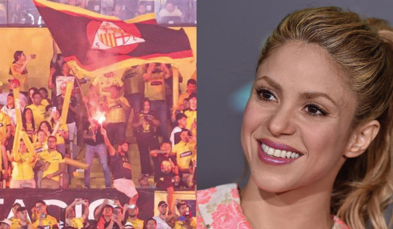 Mensaje de Shakira salpicó a rivales de Barcelona en la Noche Amarilla