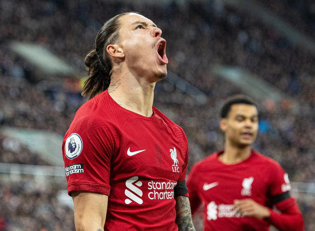Champions: Liverpool, con golazo de Núñez de taco, está derrotando 2-1 a Real Madrid