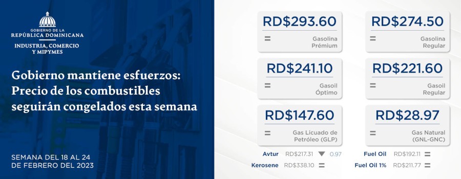 Gobierno mantiene esfuerzos: Precio de los combustibles seguirán congelados esta semana