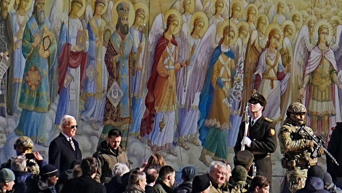 Biden llega a Ucrania en una visita no anunciada