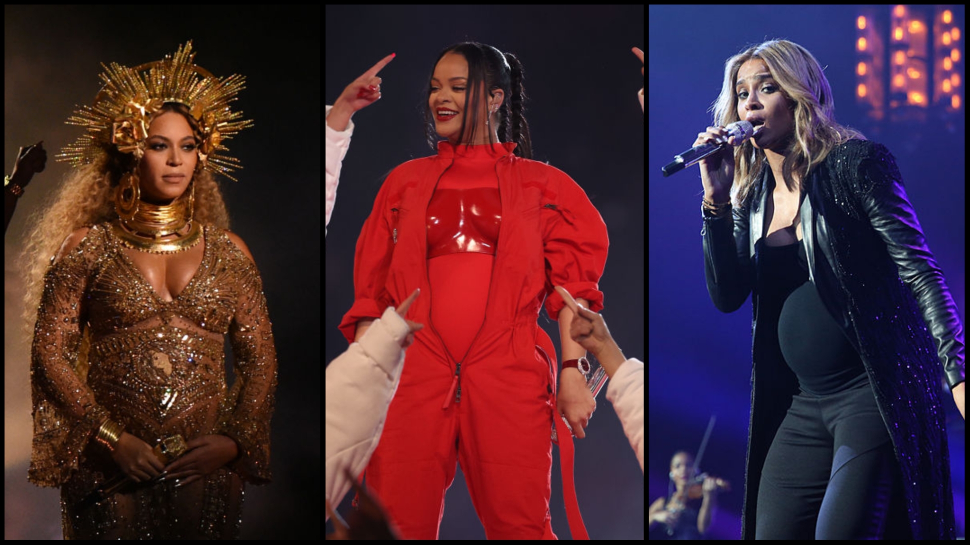Rihanna embarazada en la Superbowl: las otras artistas que han actuado embarazada