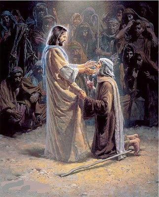 PALABRA DE DIOS MIERCOLES DE LECTURA Jesús le volvió a imponer las manos en los ojos y el hombre comenzó a ver perfectamente bien.