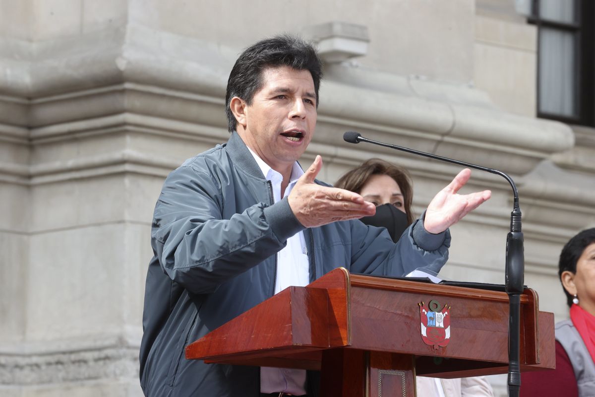 La Fiscalía de Perú formaliza la investigación preparatoria contra Pedro Castillo por corrupción