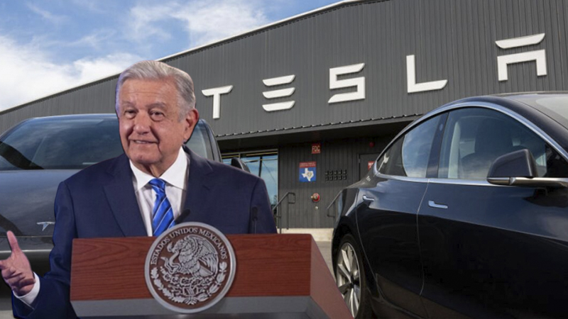 López Obrador reitera su condición para permitir la instalación de una planta de Tesla en México