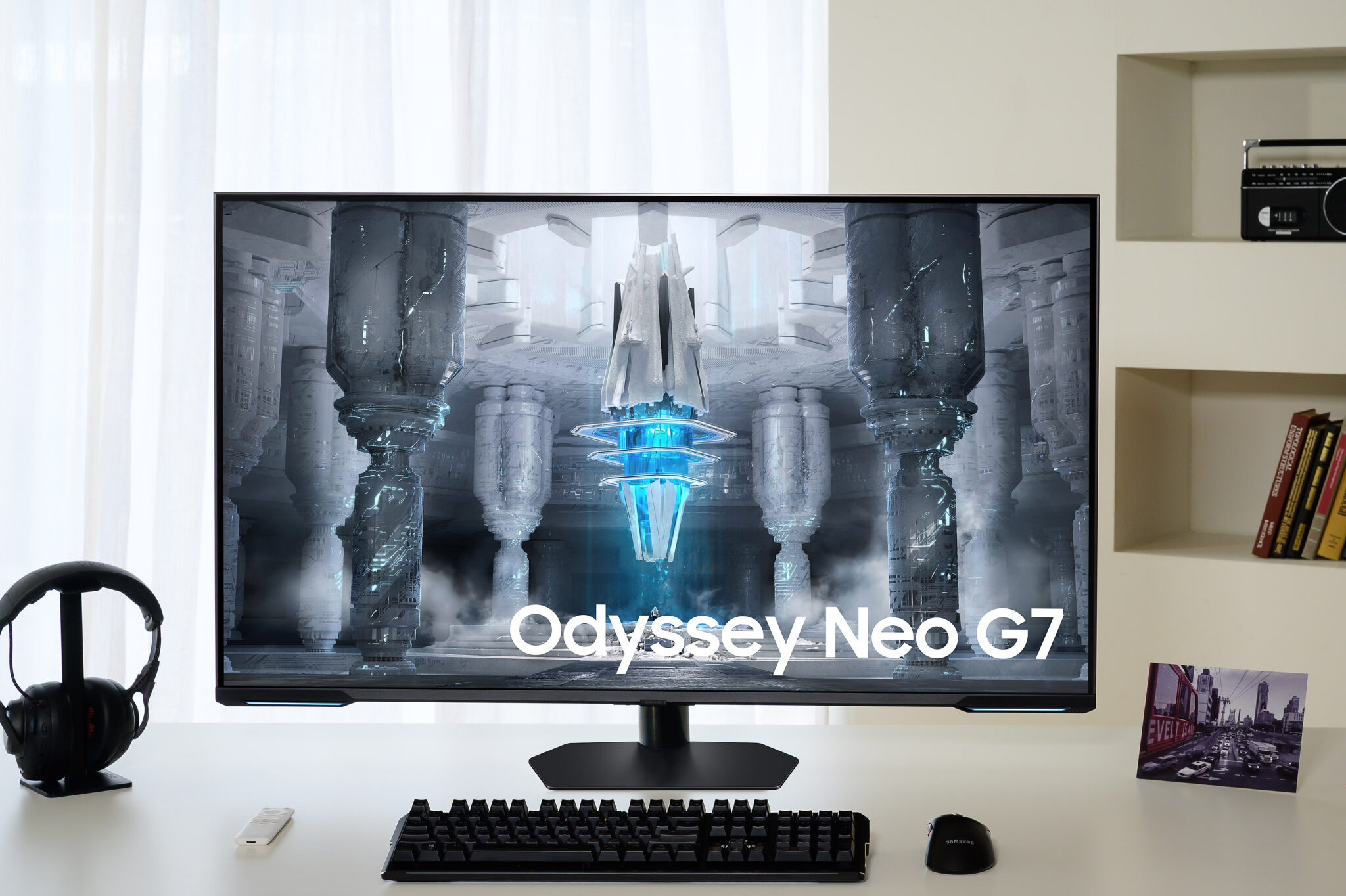 Conozca Odyssey Neo G7 43 pulgadas – El primer monitor plano mini LED para juegos de Samsung