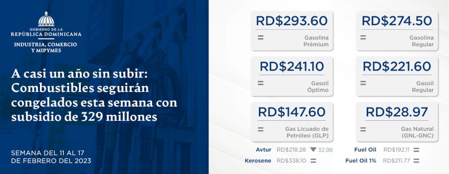 A casi un año sin subir: Combustibles seguirán congelados esta semana con subsidio de 329 millones