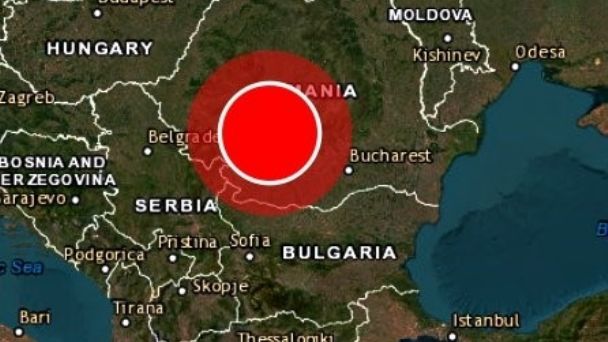 Se registra un sismo de magnitud 5,5 en Rumanía